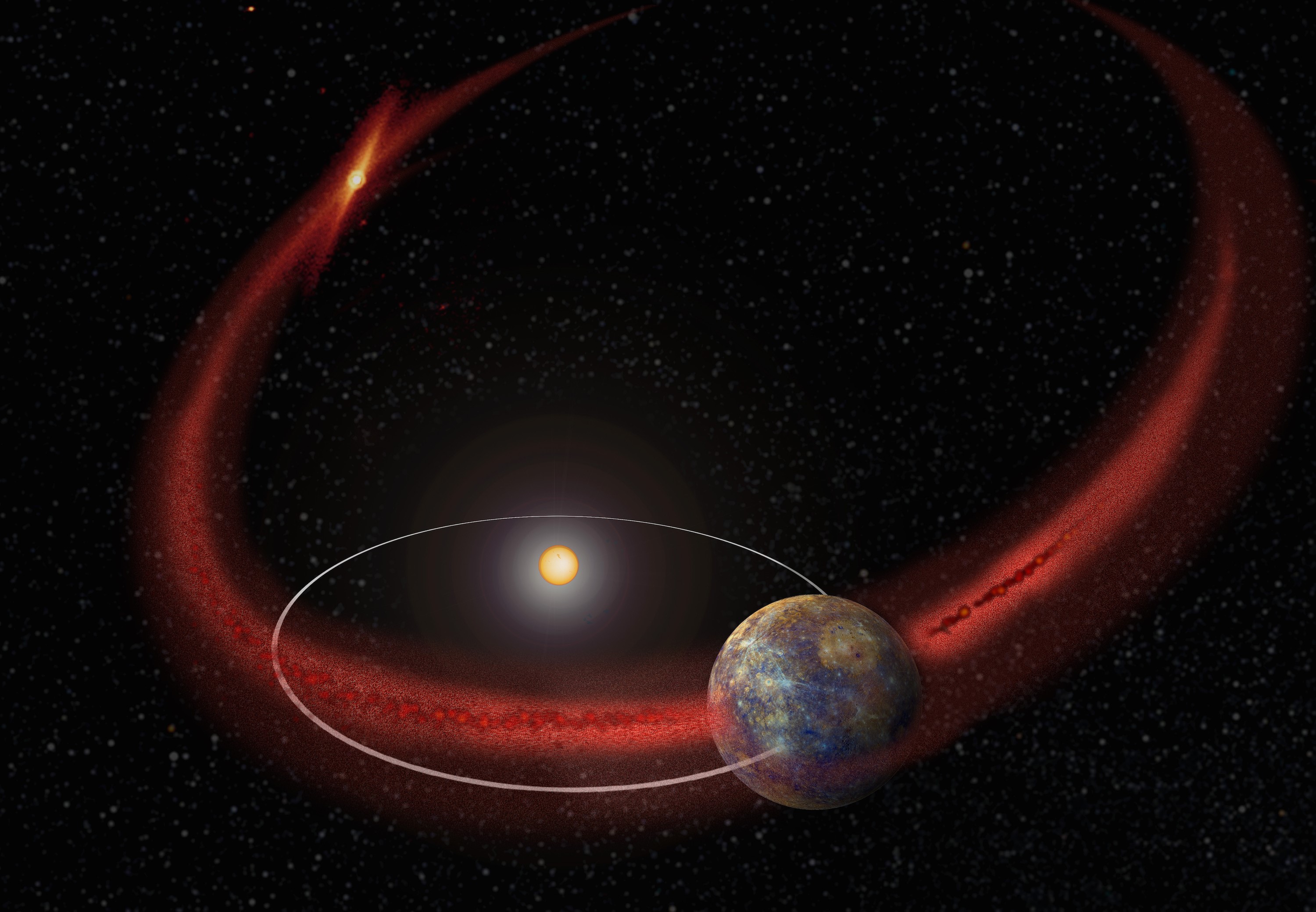 Meteor Showers on Mercury May Explain Astronomical Puzzle